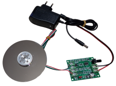 Kutulu Hard Disk Sürücü Motoru HDD BLDC Fırçasız Motor Hız Kontrolü Öğrenci Deney Seti