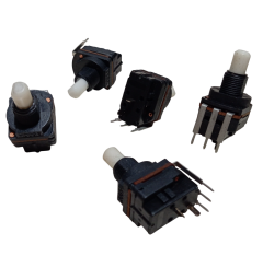 5 Adet B500K Anahtarlı Dimmer Potansiyometre 500K Dimmer Pot (Somunsuz)