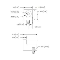 Arduino Power Güç Giriş Konnektörü PCB Şase Tip (2.1mm) - 10 Adet