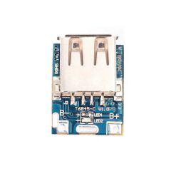 5 Adet Micro USB Girişli Powerbank Şarj Devresi Koruma 3.7V Lipo, Li-ion Pili 5V Dişi USB Çıkışa Güçlendirme Modülü