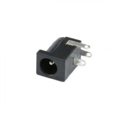 Power Güç Giriş Konnektörü PCB Şase Tip (2.5mm) - 10 Adet