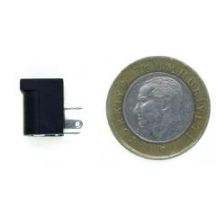 Power Güç Giriş Konnektörü PCB Şase Tip (2.5mm) - 10 Adet