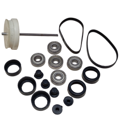 608Z Rulman Mil Kasnak Kayış Sistemi B90MXL Öğrenci Hobi Deney Seti