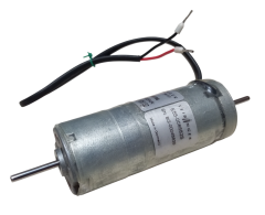 DC 3-24V 4700Rpm (Çap 33mm Uzunluk 125mm) Çift Milli Yüksek Hızlı 20cm Kablolu DC Motor
