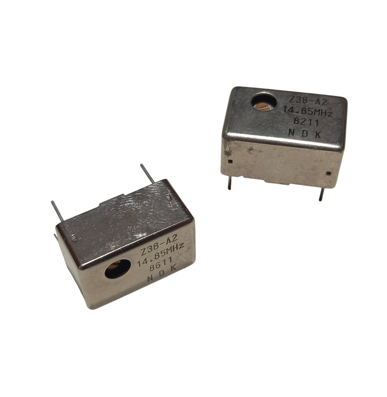 2 Adet Z38-A2 14.85MHz NDK Dikdörtgen 4 Bacaklı Kristal Osilatör