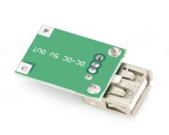 DC 5V 1200 mA USB Çıkışı Voltaj Yükseltici Regülatör Kartı - Step Up - 5 Adet