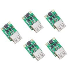 DC 5V 1200 mA USB Çıkışı Voltaj Yükseltici Regülatör Kartı - Step Up - 5 Adet