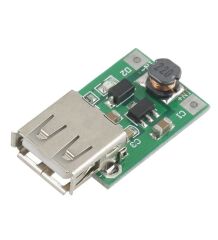 DC 5V 1200 mA USB Çıkışı Voltaj Yükseltici Regülatör Kartı - Step Up - 5 Adet