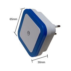 4 Farklı Renk Cata CT-9500 Fotoselli Led Gece Lambası Mavi, Amber, Pembe, Beyaz Işık 30lm 1W 220V