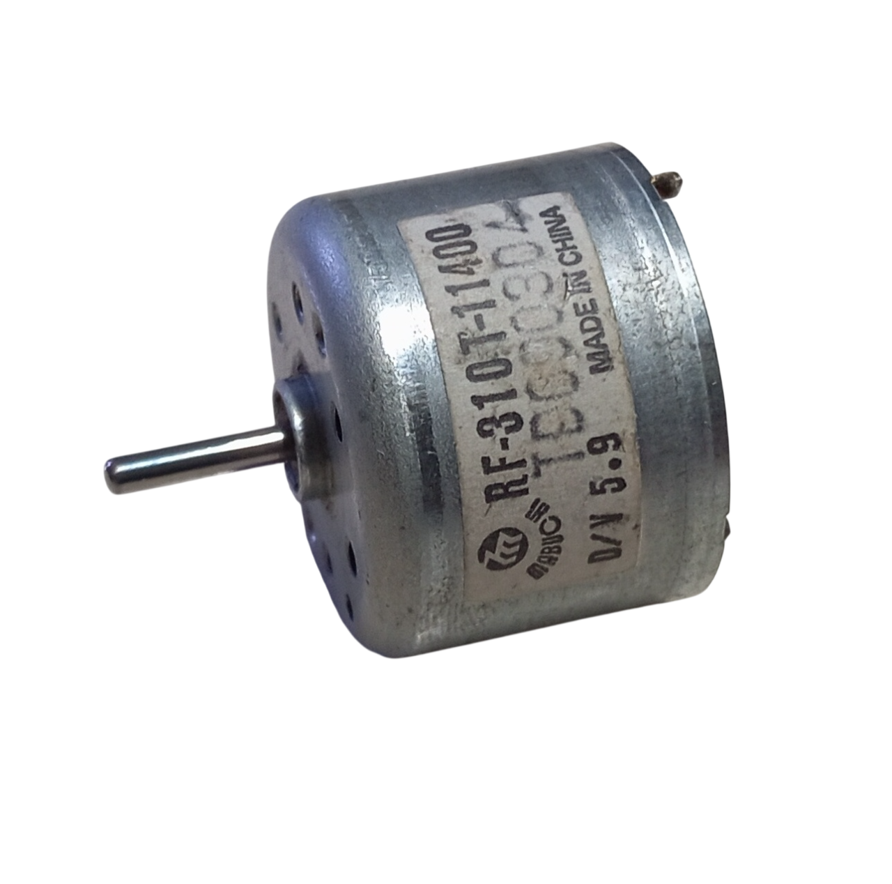 Mabuchi RF-310T-11400 DC 5.9V 6V 6400Rpm DC Motor 10mm Uzun Mil (Çap 24mm Uzunluk 33mm) Hobi Deney Motoru