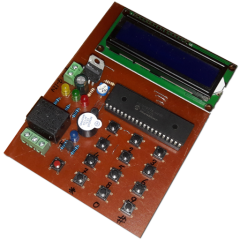 Pic16f877A ile Şifreli Kilit - 16x2 LCD Panel