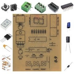 0-9 Sayıcı TTL Entegreli - Demonte(Montesiz)