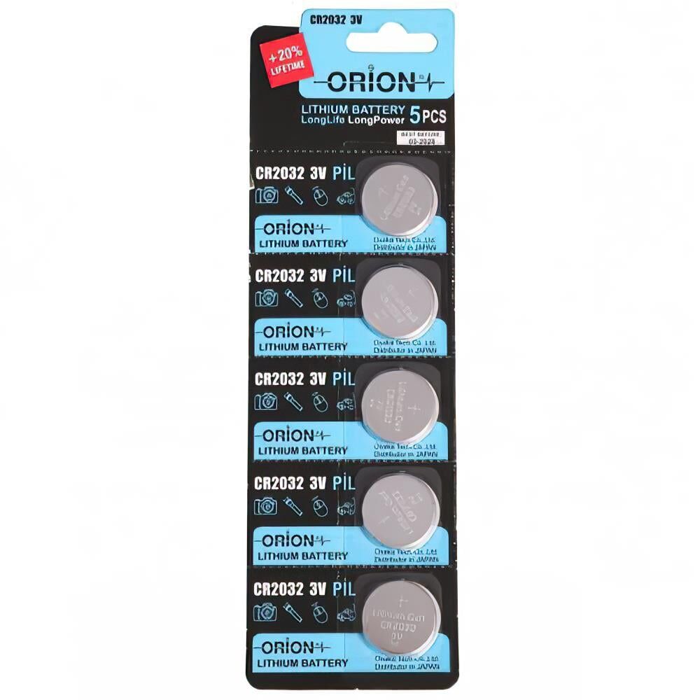 Orion CR2032 3V Lityum Pil 5'li Paket - 20 Adet