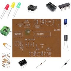Trafik Işığı Hobi Devresi - Demonte(Montesiz)