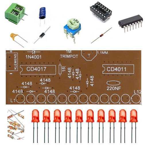 Kara Şimşek - Gidip Gelen Işıklar - Demonte(Montesiz)