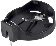 CR2032 CR2025 CR2016 Pcb Yatay Tip 3V Pil Soketi Para Düğme Bios Pil Tutucu Yuva - 300 Adet