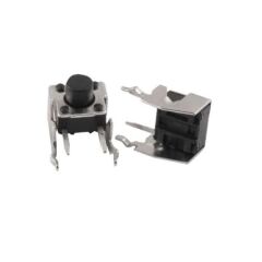 2 Pin 90° 90C 6x6x6.8mm Tact Switch Buton - 10 Adet