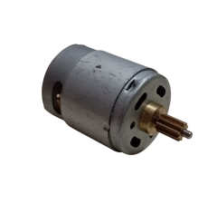 Ever RS-365 DC 9V 9750Rpm DC Motor 6mm Çaplı Metal Dişli (Çap 27.5mm Uzunluk 57mm) Hobi Oyuncak Elektrik Deney Motoru