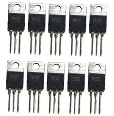 7812C 12V 1.5A Lineer Voltaj Regülatör- TO220 Kılıf - 10 Adet