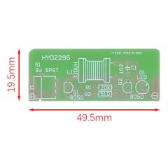 FLA-1 1.5V Basit El Feneri Hobi Devresi DIY Lehimleme Kiti - Demonte(Montesiz)