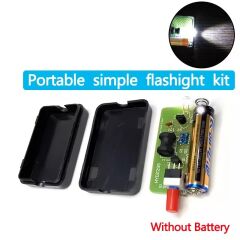 FLA-1 1.5V Basit El Feneri Hobi Devresi DIY Lehimleme Kiti - Demonte(Montesiz)