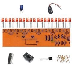 Kara Şimşek Devresi 20 Ledli - Demonte(Montesiz)