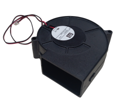 A92HH12 DC 12V 0.5A 6W 2P Salyangoz Fan 12V 97x94x33mm 30cm Kablolu