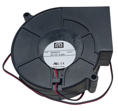 A92HH12 DC 12V 0.5A 6W 2P Salyangoz Fan 12V 97x94x33mm 30cm Kablolu