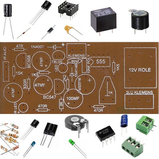 Yaklaşım Sensörü Devresi - Demonte(Montesiz)