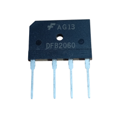 2 Adet DFB2060 20A 600V Tarak Tipi Köprü Diyot TS-6P 4L