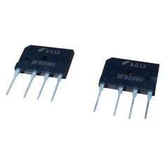 2 Adet DFB2060 20A 600V Tarak Tipi Köprü Diyot TS-6P 4L
