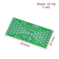DC 5V Led Elektronik Kum Saati Hobi Devresi DIY Lehimleme Kiti - Demonte(Montesiz)