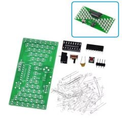 DC 5V Led Elektronik Kum Saati Hobi Devresi DIY Lehimleme Kiti - Demonte(Montesiz)
