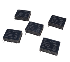 5 Adet Hongfa HF46F 12-HS1 12V DC 5A 250VAC 30VDC SPST-NO 4 Pin Kombi Rölesi Pcb Güç Rölesi