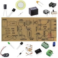 Piezolu Kontrol Darbe Sensör Devresi - Demonte(Montesiz)