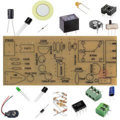 Piezolu Kontrol Darbe Sensör Devresi - Demonte(Montesiz)