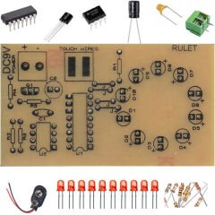 Dokunma Kontrollü Rulet Devresi - Demonte(Montesiz)