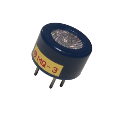 MQ-3 Alkol Gaz Sensörü Alkolmetre Analog Sensör Çap 17mm Yükseklik 10mm Alcohol Gas Sensor