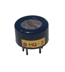 MQ-3 Alkol Gaz Sensörü Alkolmetre Analog Sensör Çap 17mm Yükseklik 10mm Alcohol Gas Sensor