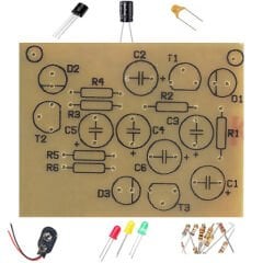 Üç Renkli Yürüyen Işık - Demonte(Montesiz)