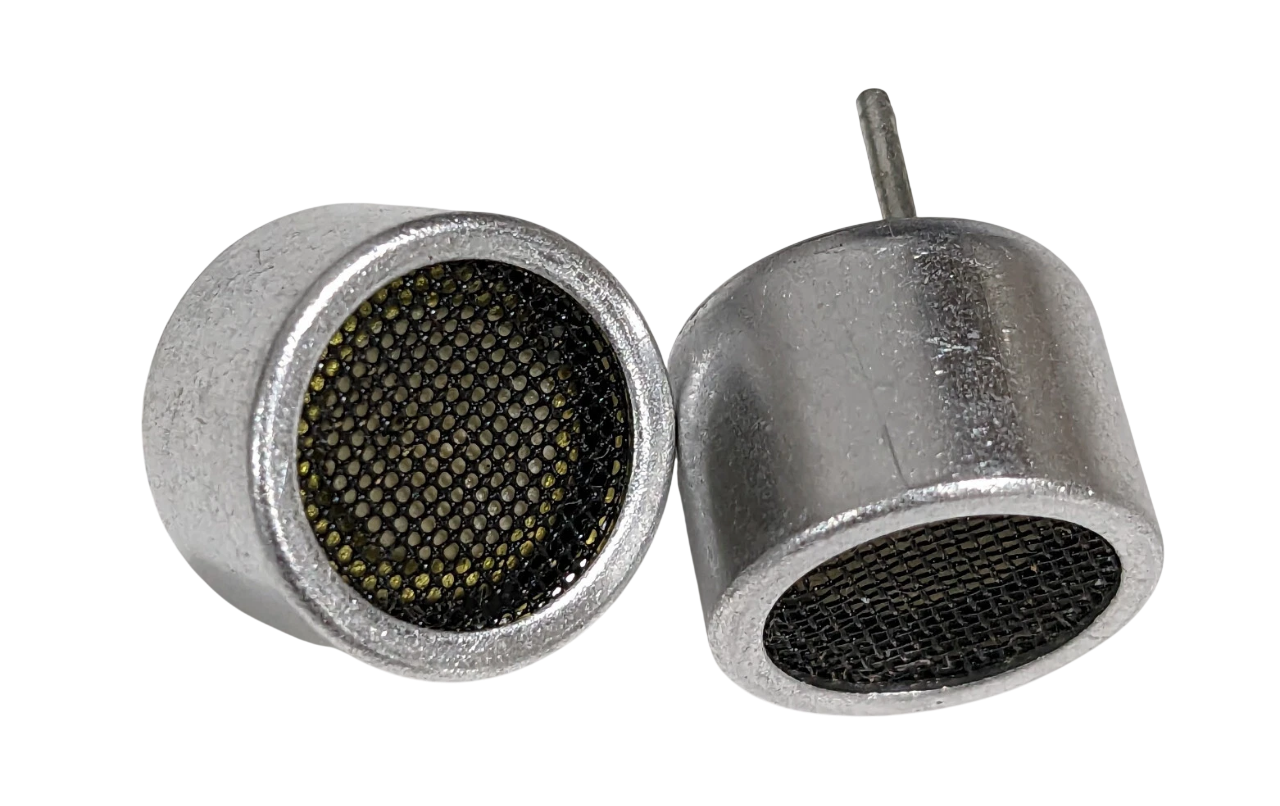 TR40-13R/T 13mm Alüminyum Gövdeli Ultrasonik Sensör Çifti 40KHz Ultrasonic Transducer Sensor (13x9mm)
