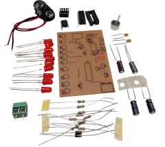 DC 9-12V Ses ile Dans Eden Ledler Kendin Yap Hobi Devresi DIY Lehimleme Kiti - Demonte(Montesiz)