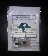 TDA 2003 ile 10W Mono Anfi - Demonte(Montesiz)