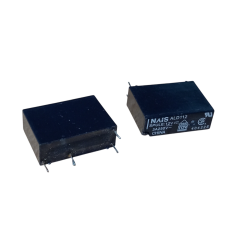 2 Adet Nais ALD112 12V DC 3A 250VAC SPST-NO 4 Pin Kombi Rölesi Pcb Güç Rölesi
