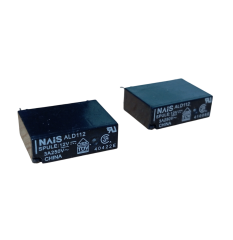 2 Adet Nais ALD112 12V DC 3A 250VAC SPST-NO 4 Pin Kombi Rölesi Pcb Güç Rölesi