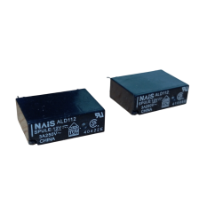 2 Adet Nais ALD112 12V DC 3A 250VAC SPST-NO 4 Pin Kombi Rölesi Pcb Güç Rölesi