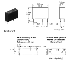 2 Adet Nais ALD112 12V DC 3A 250VAC SPST-NO 4 Pin Kombi Rölesi Pcb Güç Rölesi