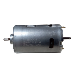 Mabuchi RS-555PC-3742 DC 3-24V 12000Rpm (Çap 36mm Uzunluk 85mm) Çift Milli Yüksek Hızlı DC Motor