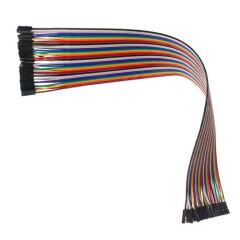20cm 40 Pin Ayrılabilen Dişi Dişi Jumper Dupont Kablo