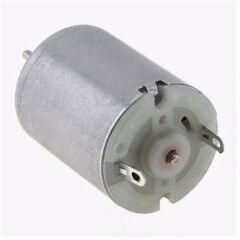 R280 3-12V 13750Rpm DC Motor (Çap 24mm Uzunluk 47mm) Hobi Deney Motoru